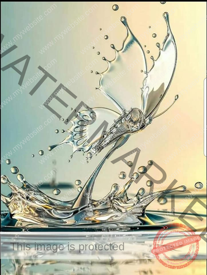 IADU3XANWBCUGLV5JJYHADKU Water Butterfly 16x21 inches - Image 1