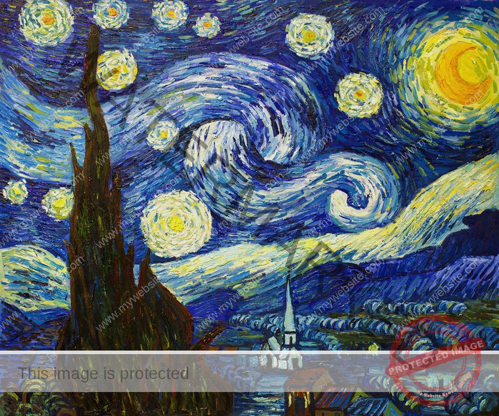 W4FA673UQRYCTX25MZX2D7Y7 Night of stars 22x18 inches - Image 1